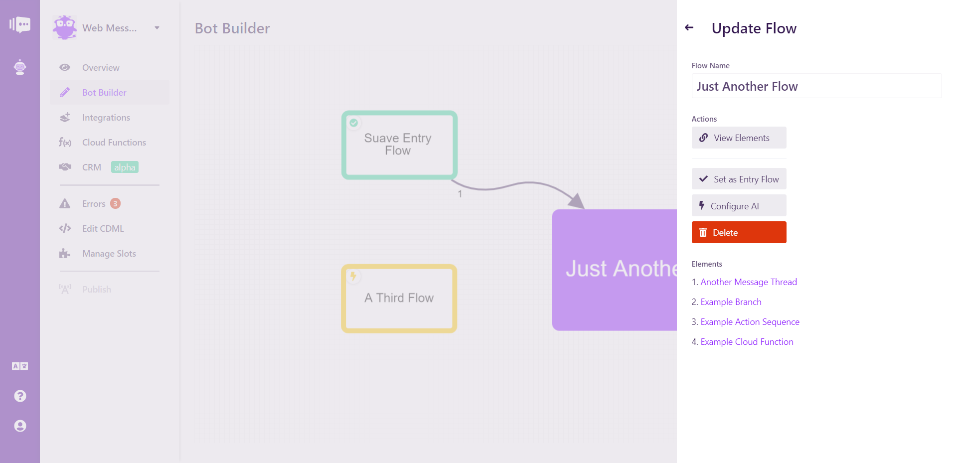 Bot Graph Modal