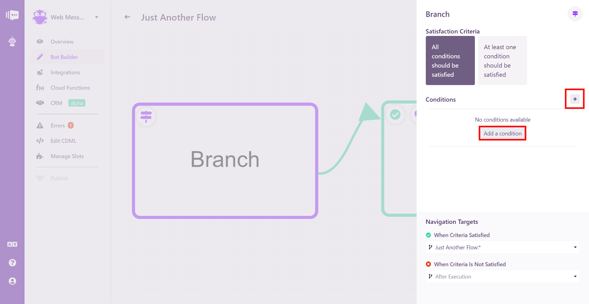 Flow Element Branch