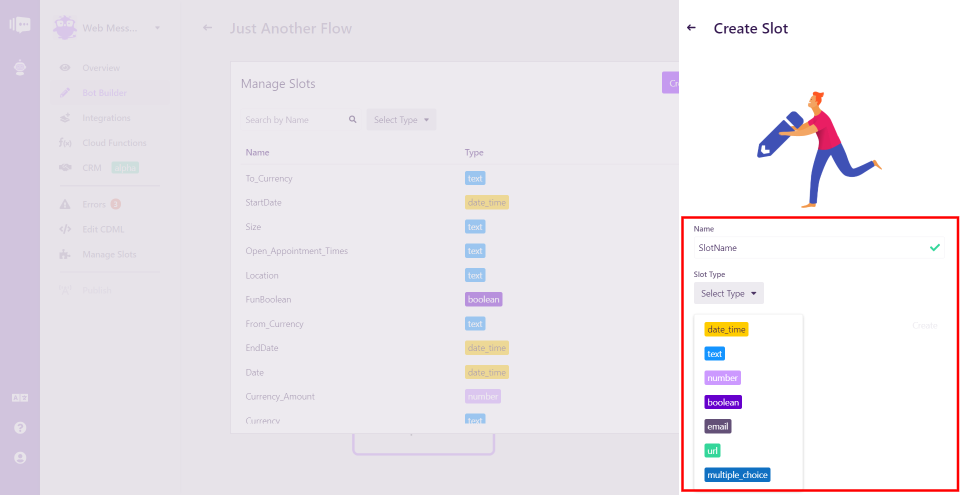 Create Slot