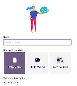 Bot Creation Fields