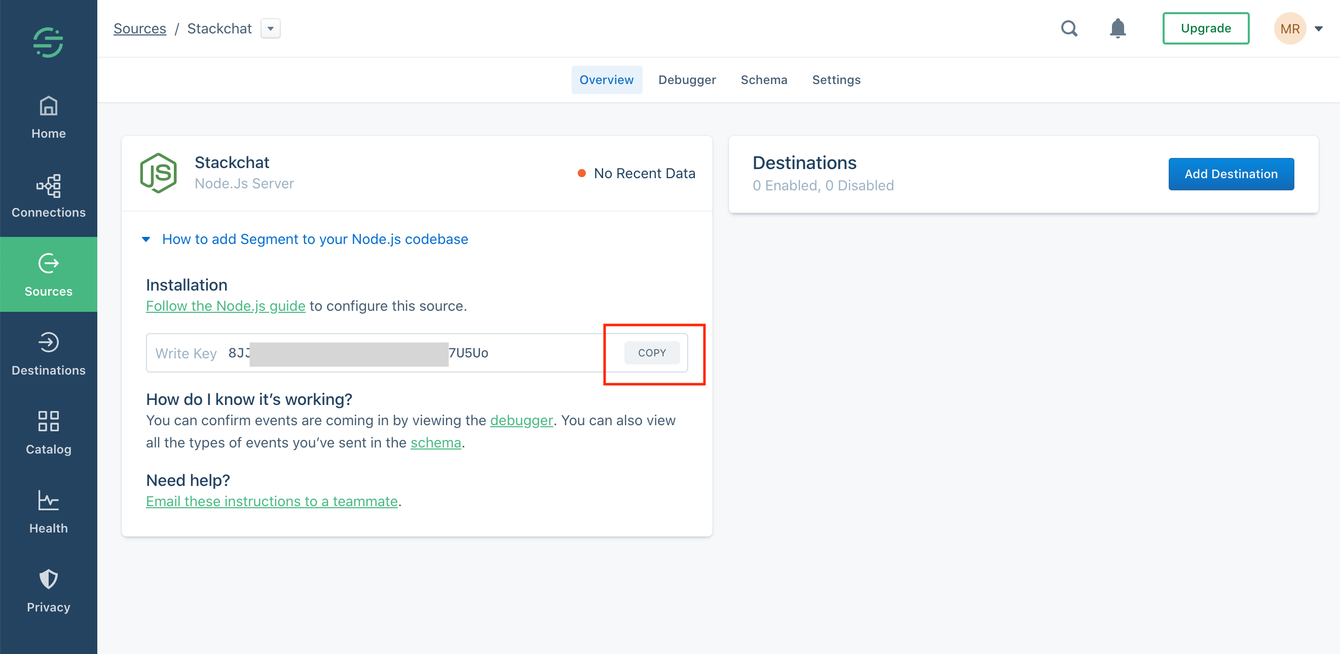 Segment Create Node Source