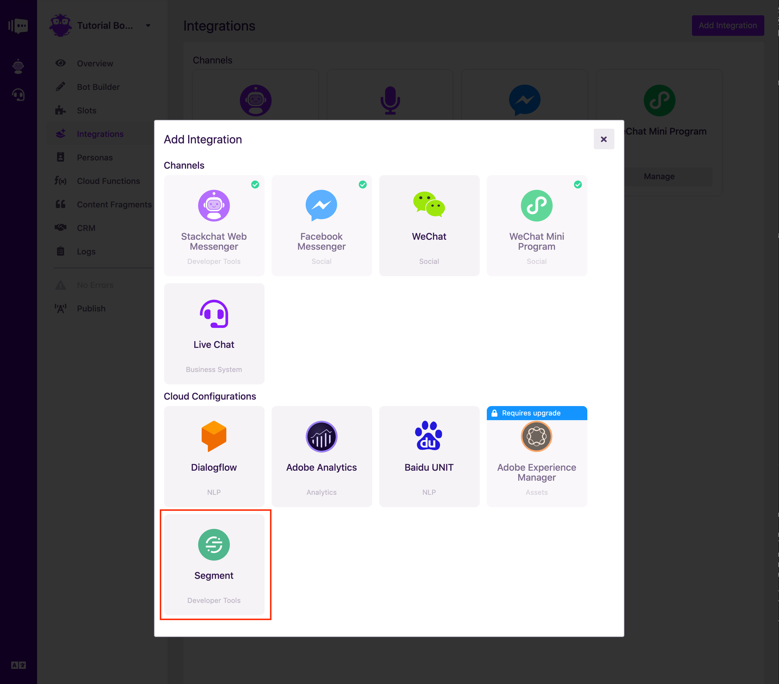 Segment Create Node Source